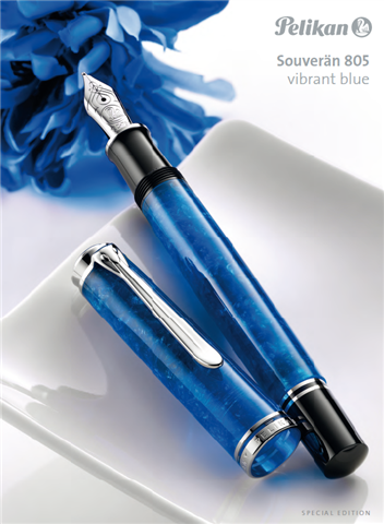 Vibrant blue lim